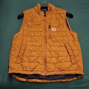 Carhartt Men's Quilted Vest in Rust